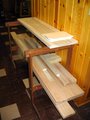 Poplar For Frames And Oak For Trim